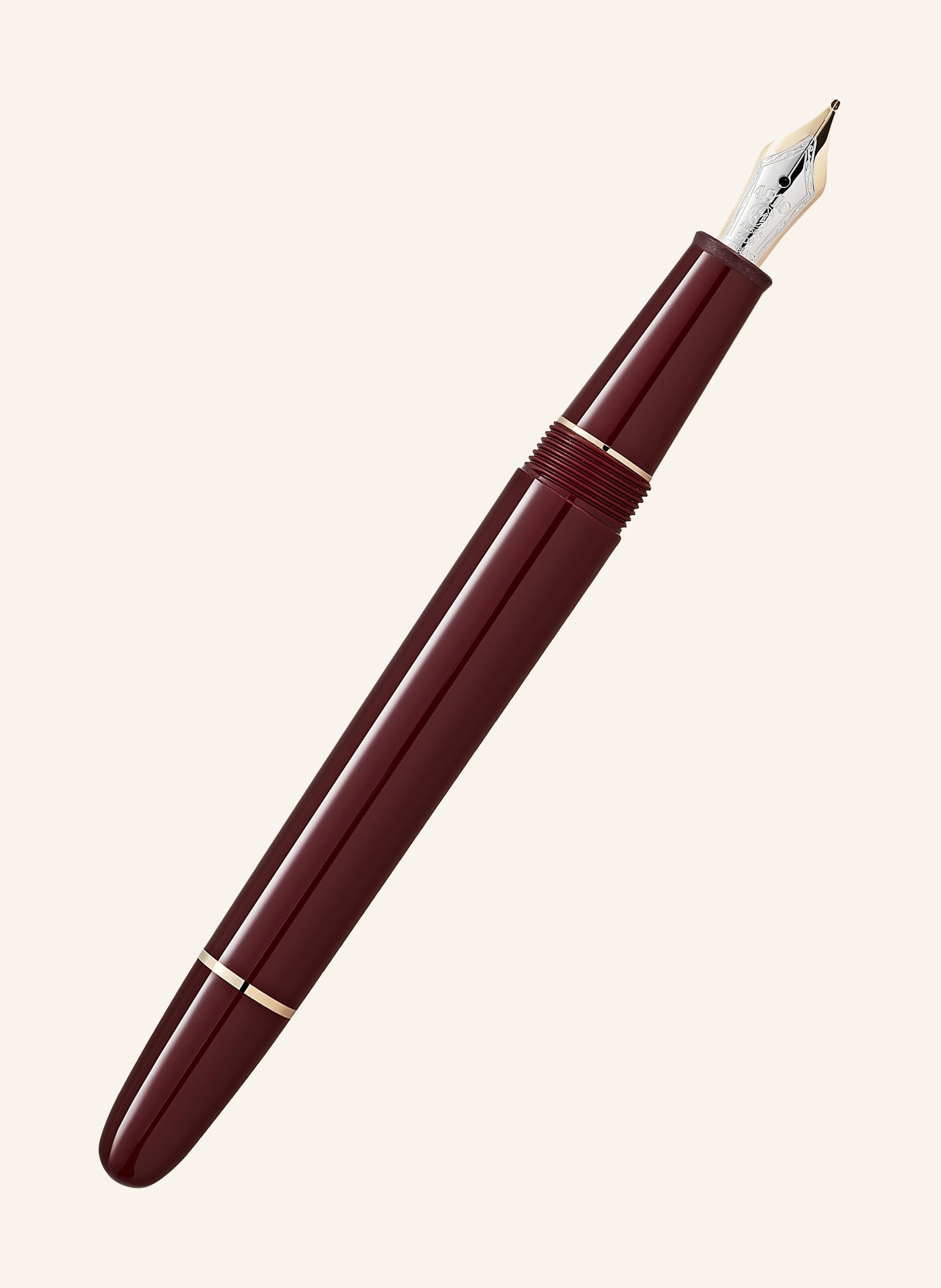 MONTBLANC Füllfederhalter MEISTERSTÜCK BURGUNDY RED CLASSIQUE