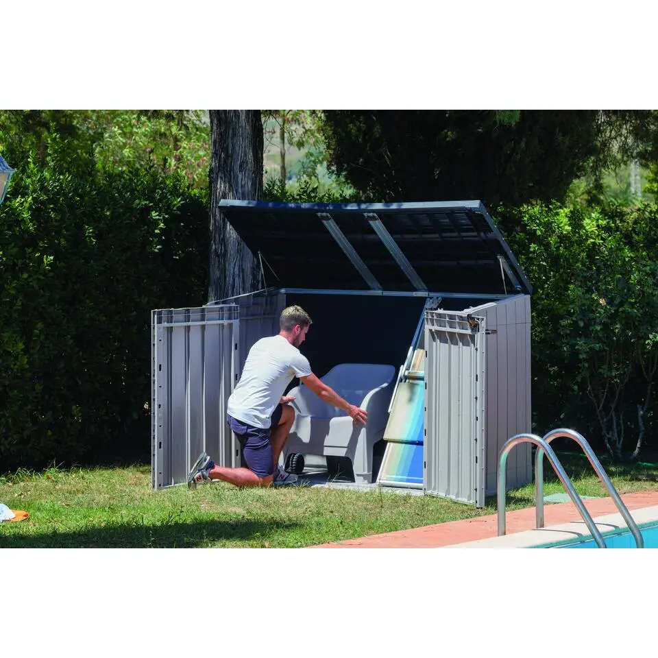 Toomax Stora Way plus opbergbox - 2770L - lichtgrijs/antraciet