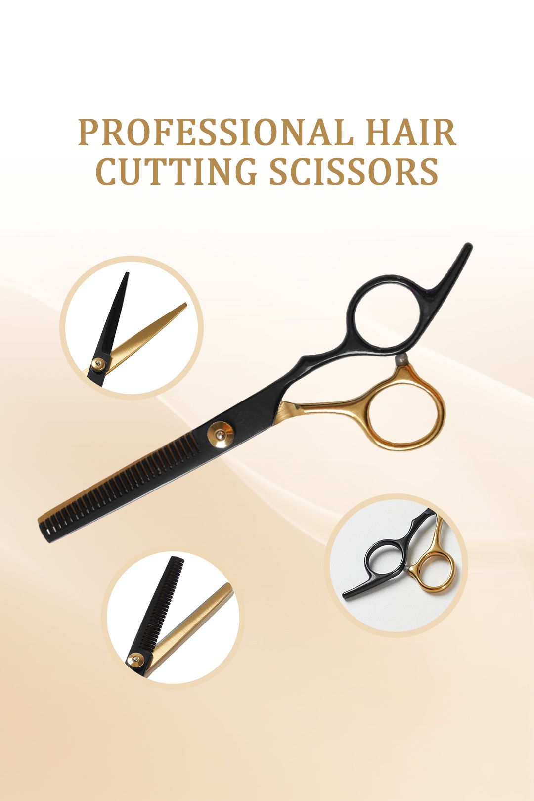 SHEONLY 11-Piece Hair Cutting Scissors Thinning Shears Set