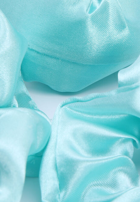 Womens Mint Satin Heatless Curling Set