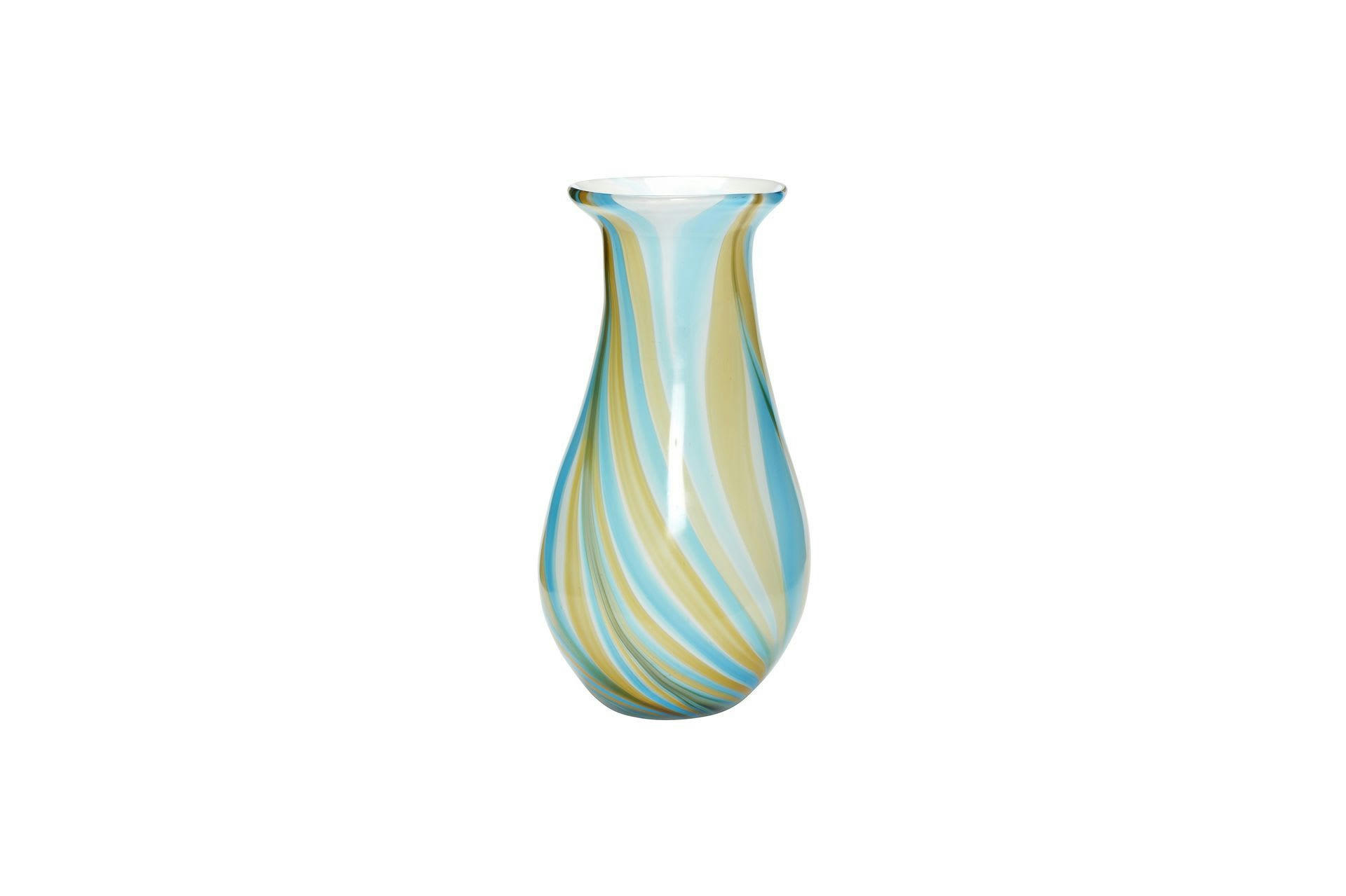 KALEIDO - Vase en verre multicolore H30