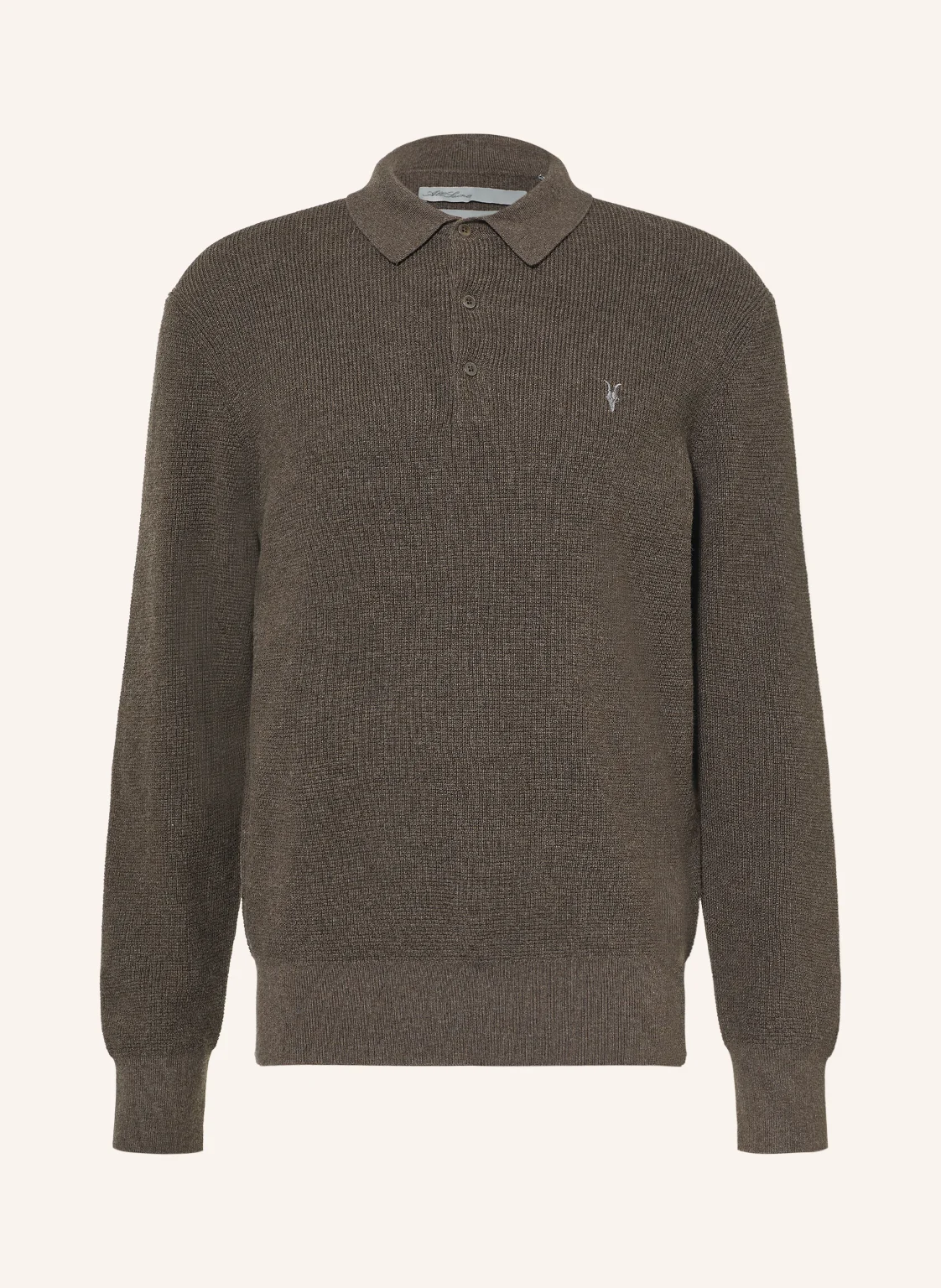 ALLSAINTS Strick-Poloshirt ASPEN