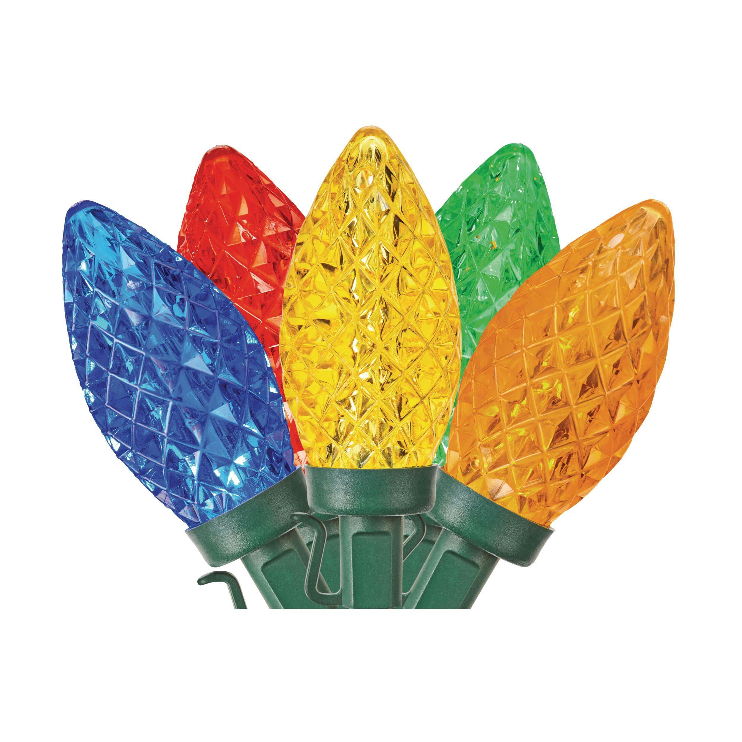 NOMA Outdoor 50 C9 LED Lights, Multicoloured