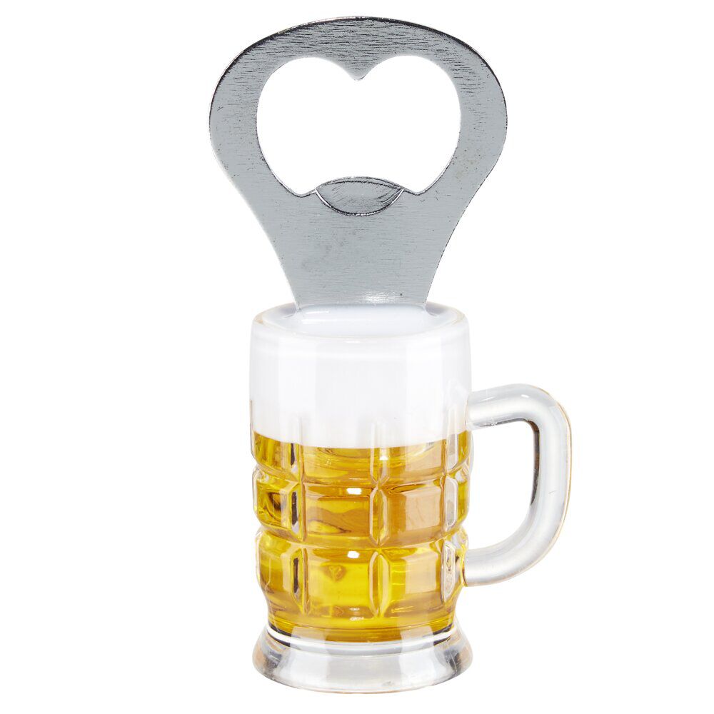 Décapsuleur figurine aimantée design bière H10cm (3 modèles)