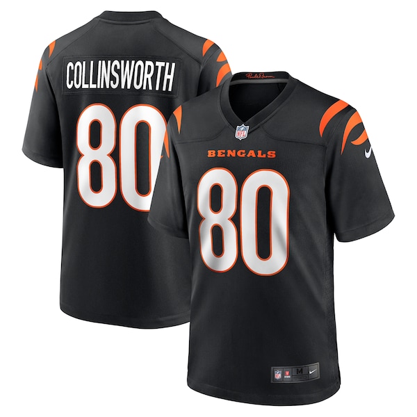 Cris Collinsworth Cincinnati Bengals Nike Team Retired Player Game Jersey -  Black