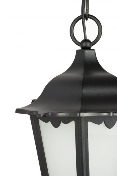 Lampa sufitowa zewnętrzna Retro czarna 1 x E27 x 60W IP43 SU-MA