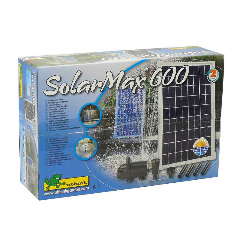 Pompe de fontaine SolarMax 600 10 W UBBINK