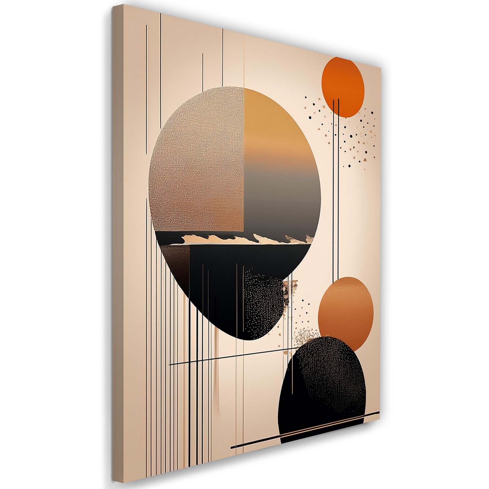 Feeby Obraz na płótnie, Abstrakcja Kształty Geometryczne 40x60