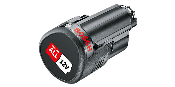Batterie PBA 12V 2.0 Ah O-B BOSCH VERT sans chargeur - 1600A02N79