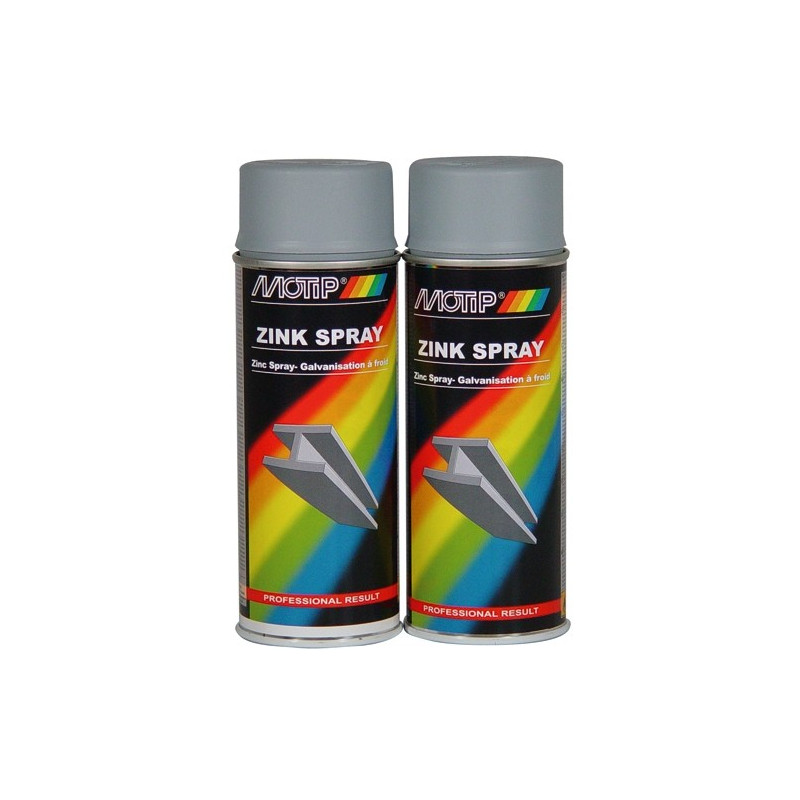 Peinture de galvanisation Alu-Zinc 0,4 L MOTIP