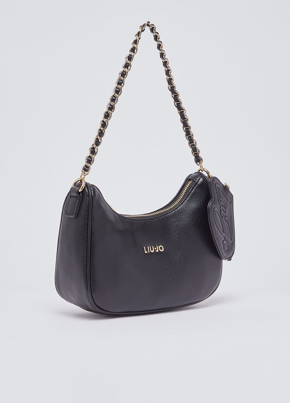 Borsa hobo piccola con portamonete