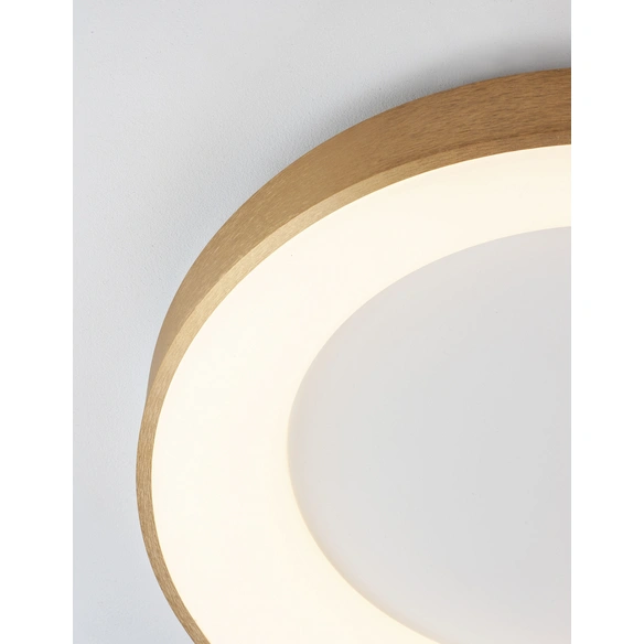 Deckenleuchte »Rando Thin «, LED, 30 W, Höhe: 9 cm, goldfarben