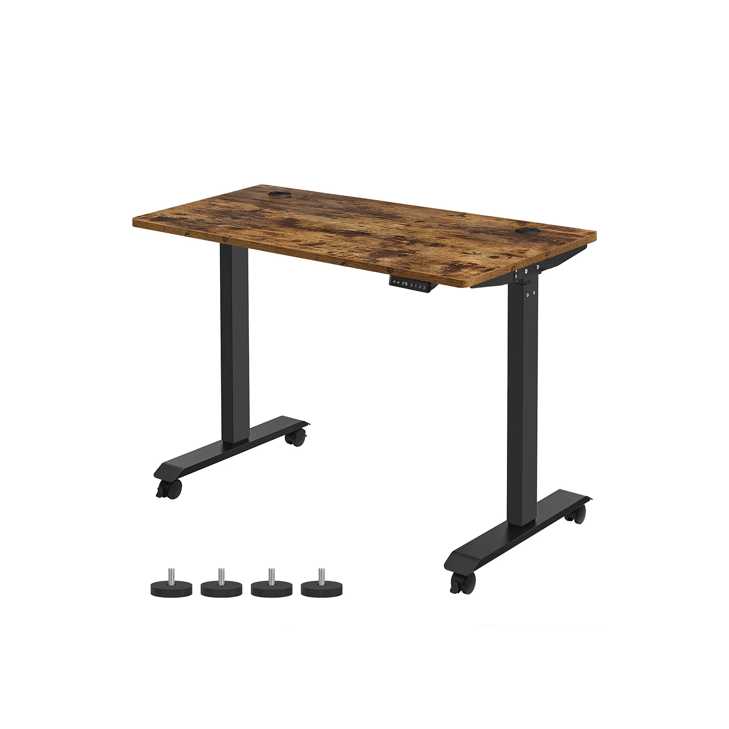 Bureau électrique 140 cm industriel