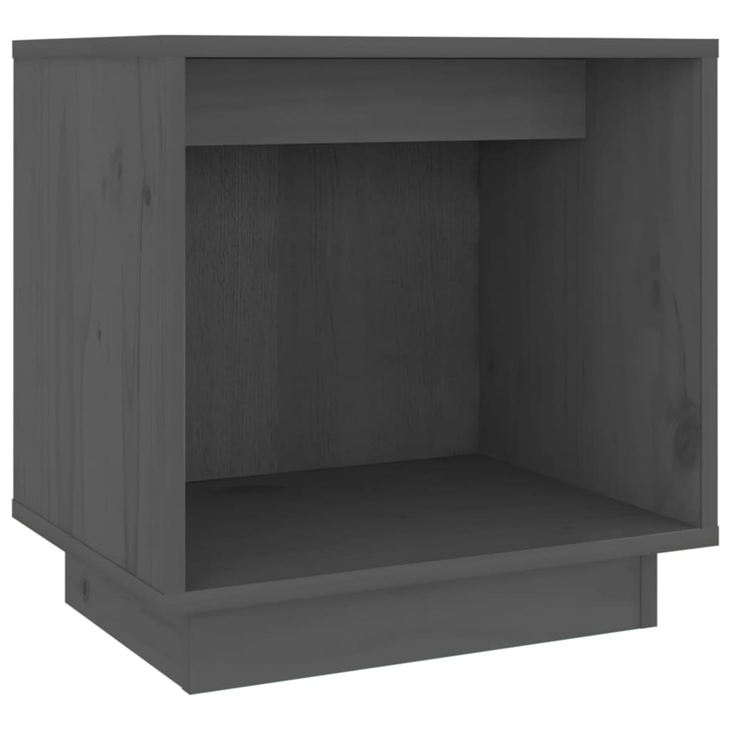 Szafka Nocna Stolik Komoda Szara Do Sypialni Pokoju Salonu 40x30x40 cm