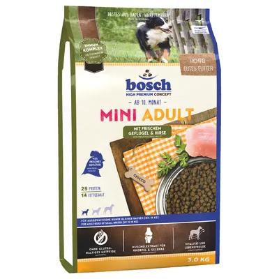 bosch Adult Mini Poultry & Millet Dry Dog Food
