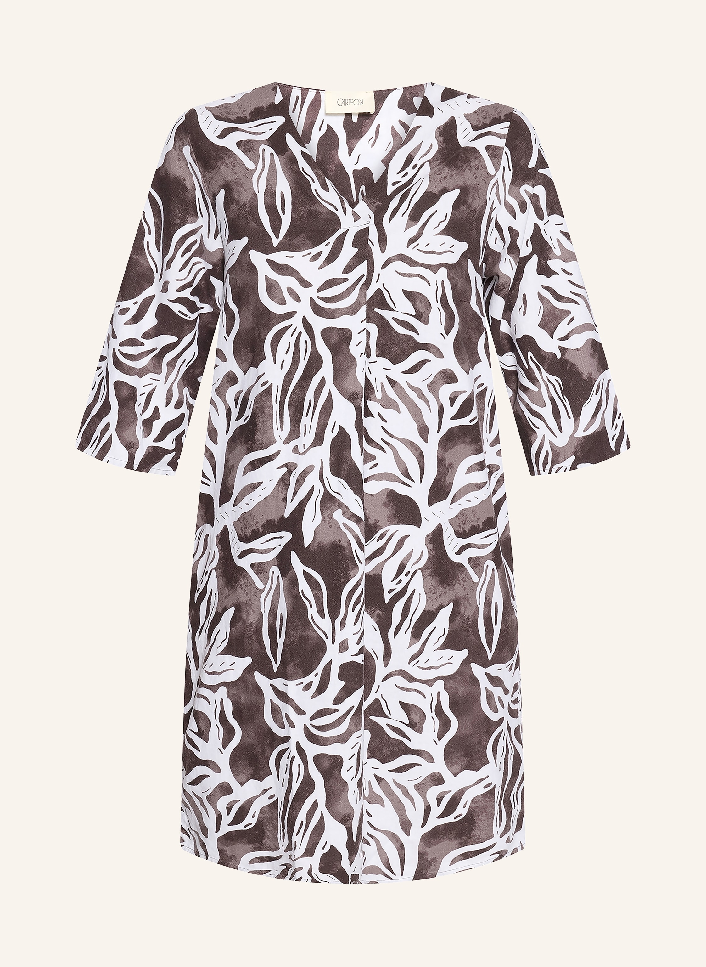 CARTOON Kleid mit Leinen und 3/4-Arm
