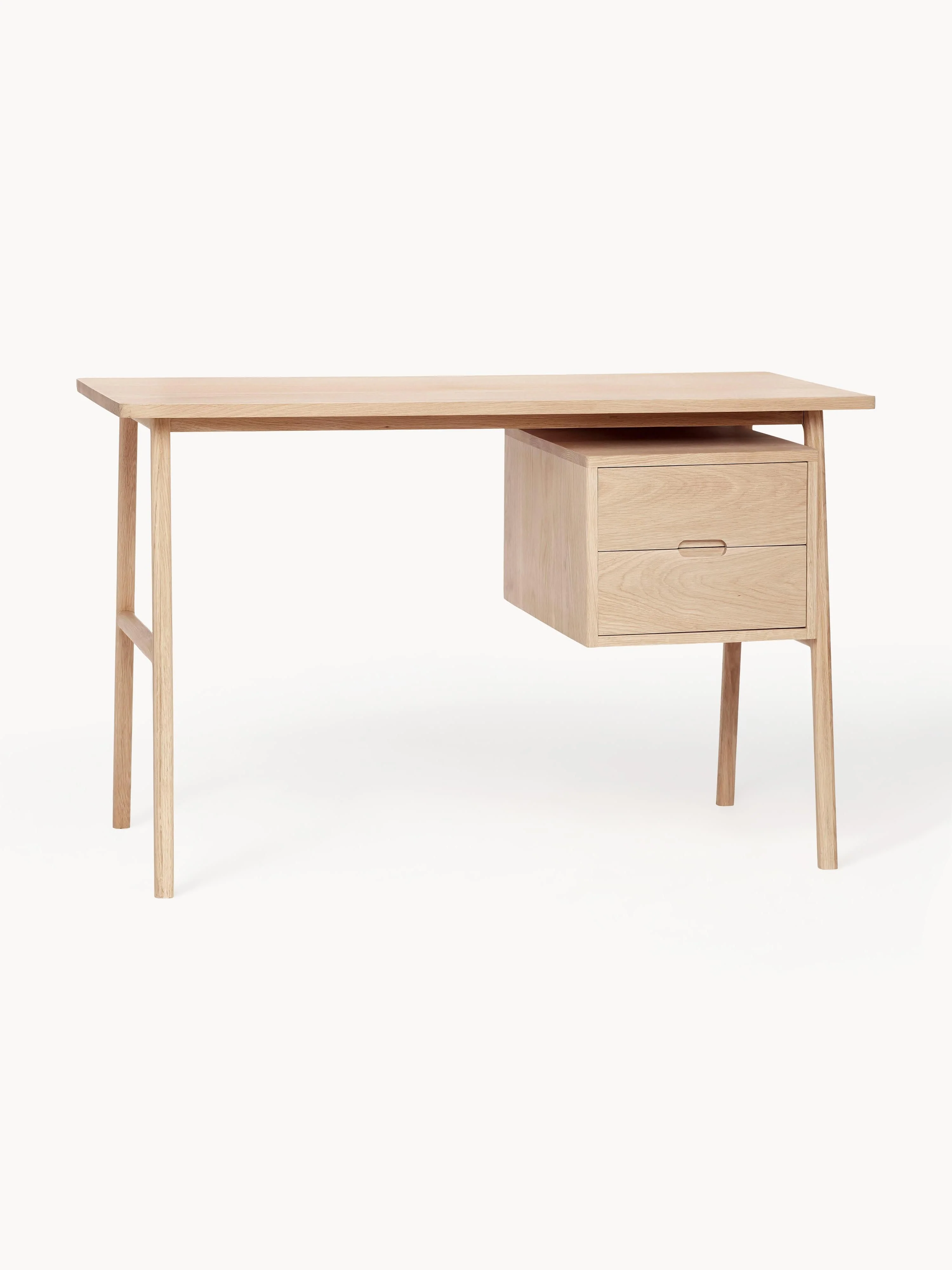 Holz-Schreibtisch Architect mit Schubladen