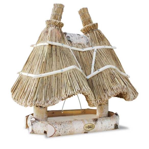 Vogelhaus »Magnum«, BxHxT: 57 x 58 x 53 cm, Birkenholz
