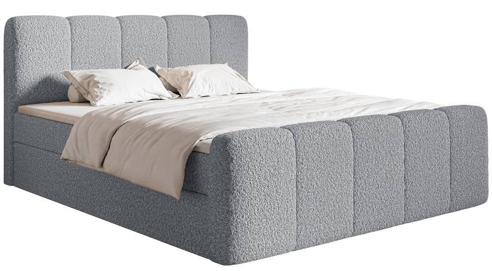 Boxspring Chloe 180x200 bouclé met opbergruimte