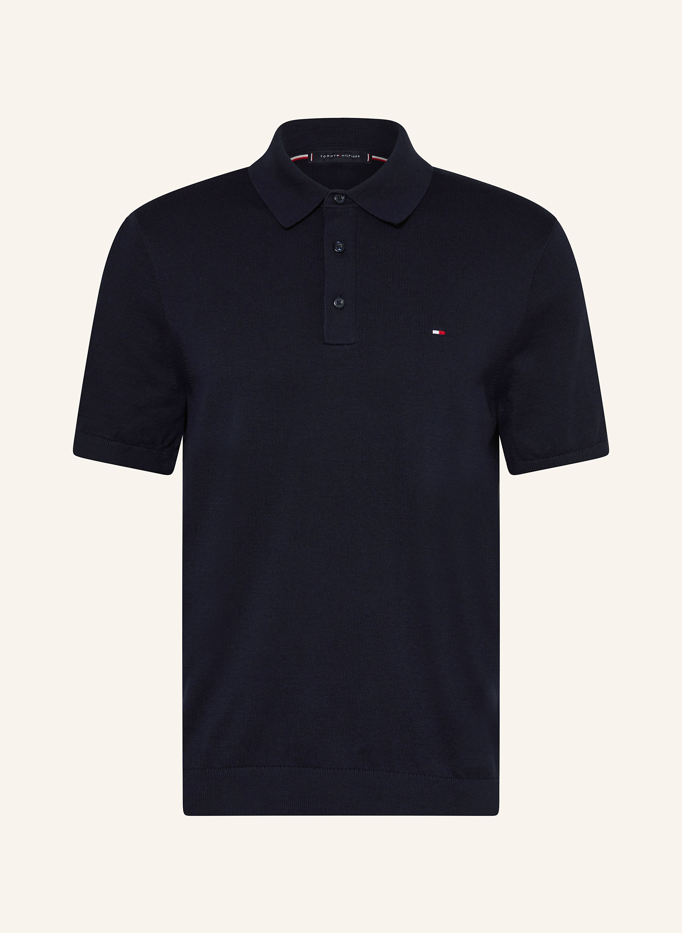 TOMMY HILFIGER Strick-Poloshirt