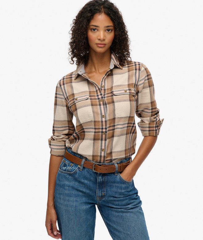 Lumberjack Check Flannel Shirt