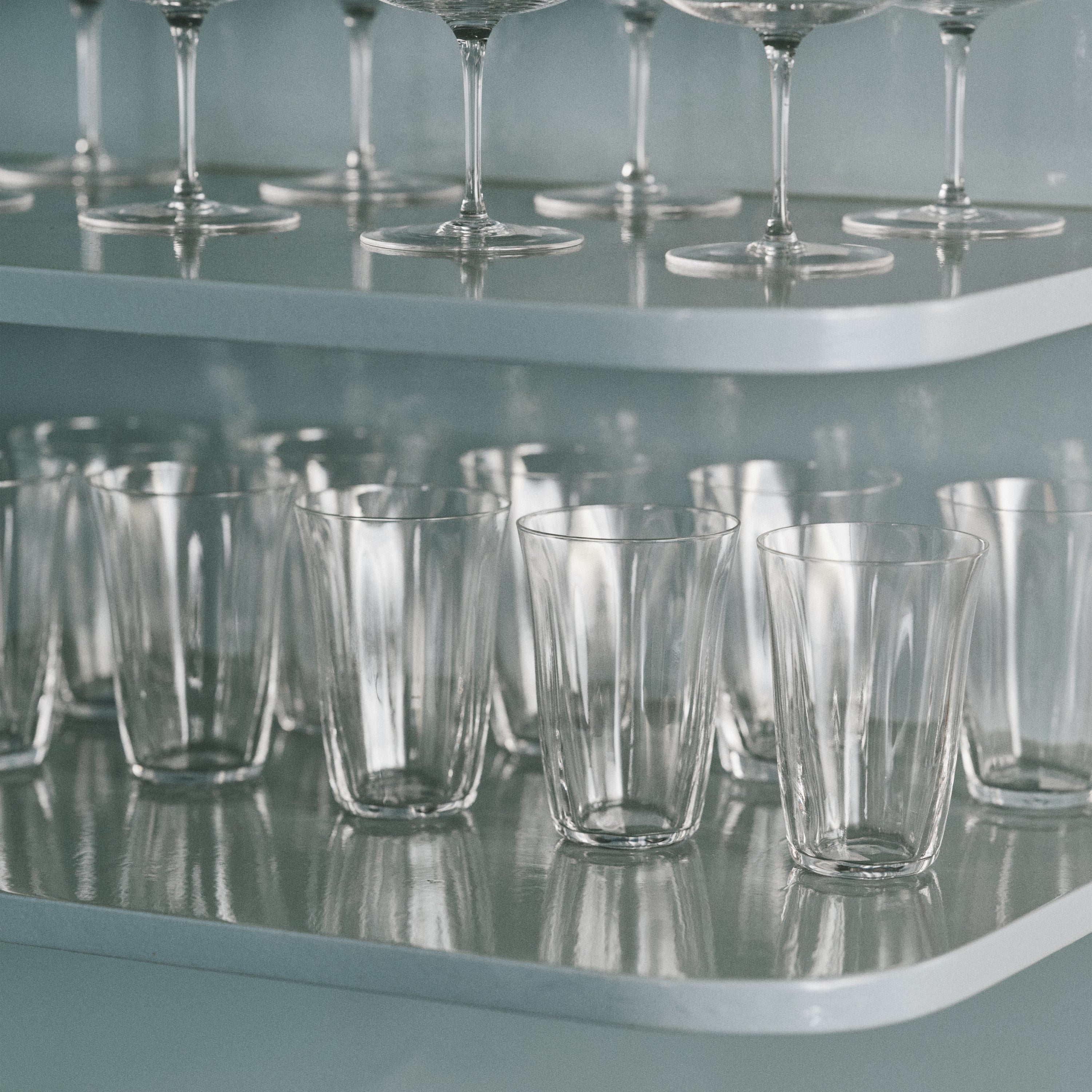 SERAX - Sergio Herman - Silhouette Theeglas - Set van 4