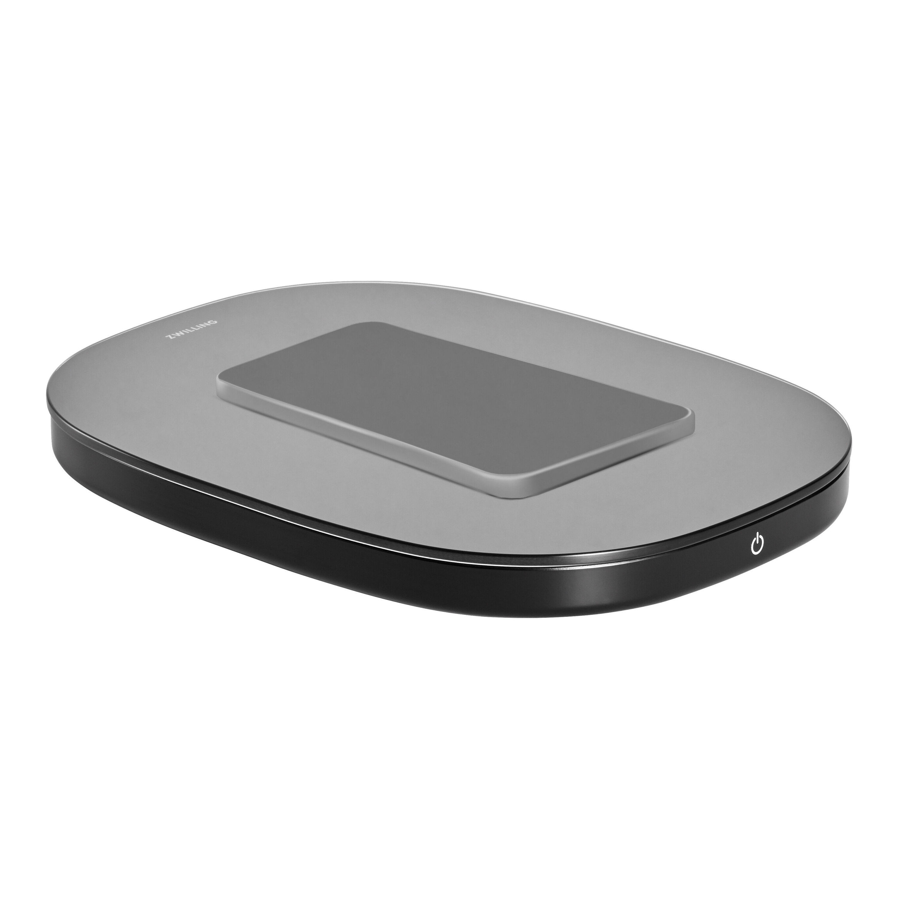 Wireless Charging Digital Kitchen Scale black