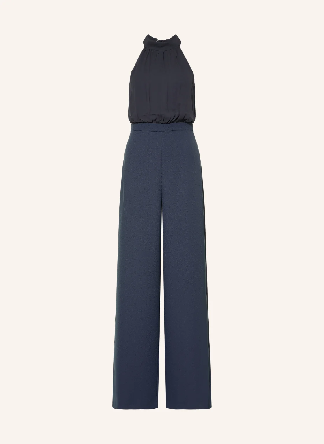 MAX & Co. Jumpsuit DENVER1 im Materialmix mit Schluppe