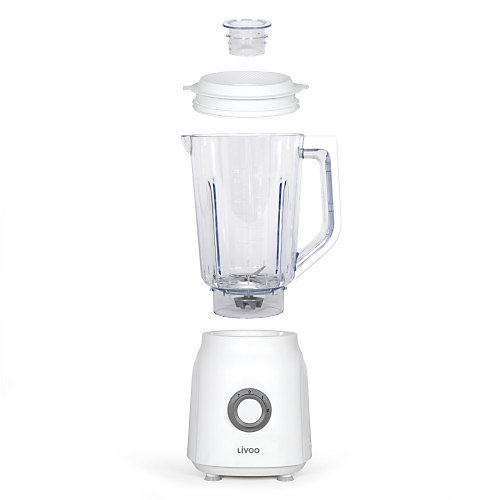 Blender mixeur blanc 1.5L 600W