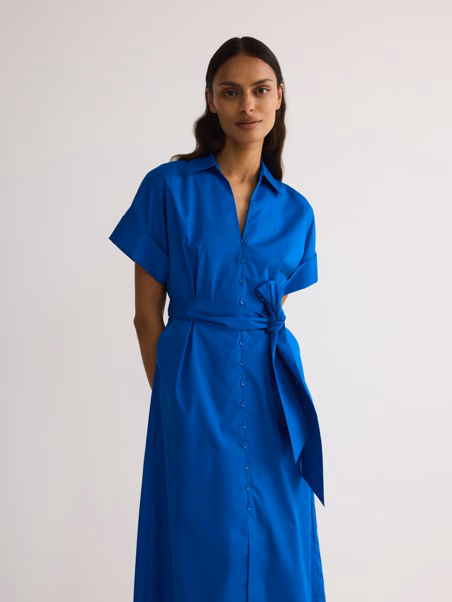 Midi Shirt Dress