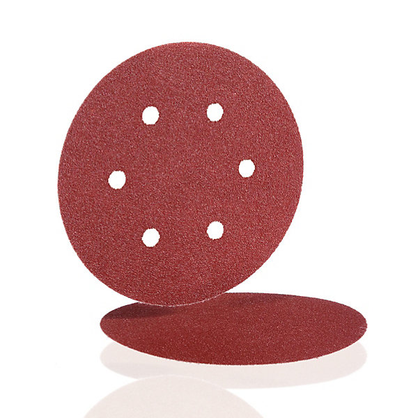 Disque papier Velcro BW115 de 150mm 6 trous grain 80 boîte de 50 - HERMES - 6381106