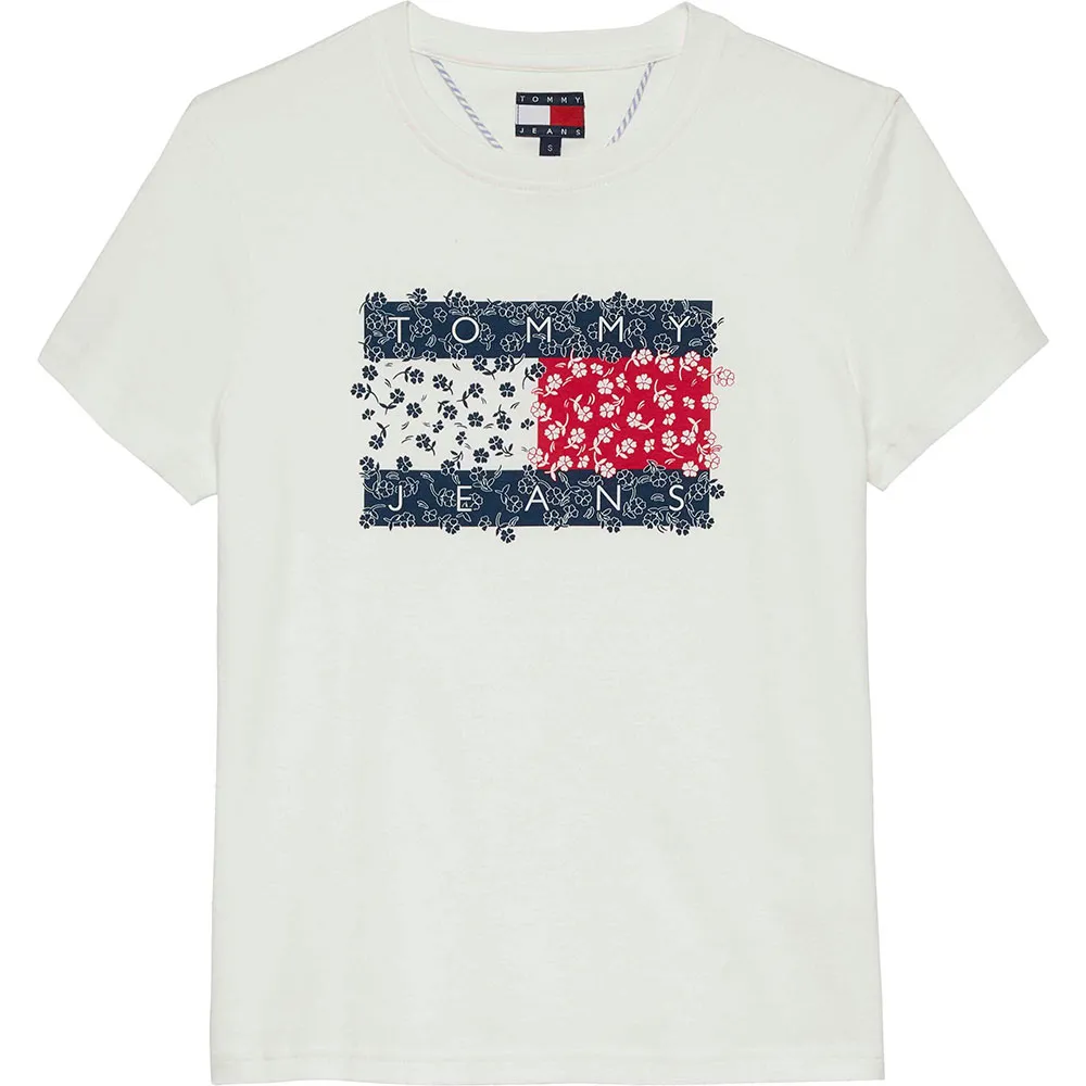 Tommy Jeans Floral Flag Regular Fit short sleeve T-shirt