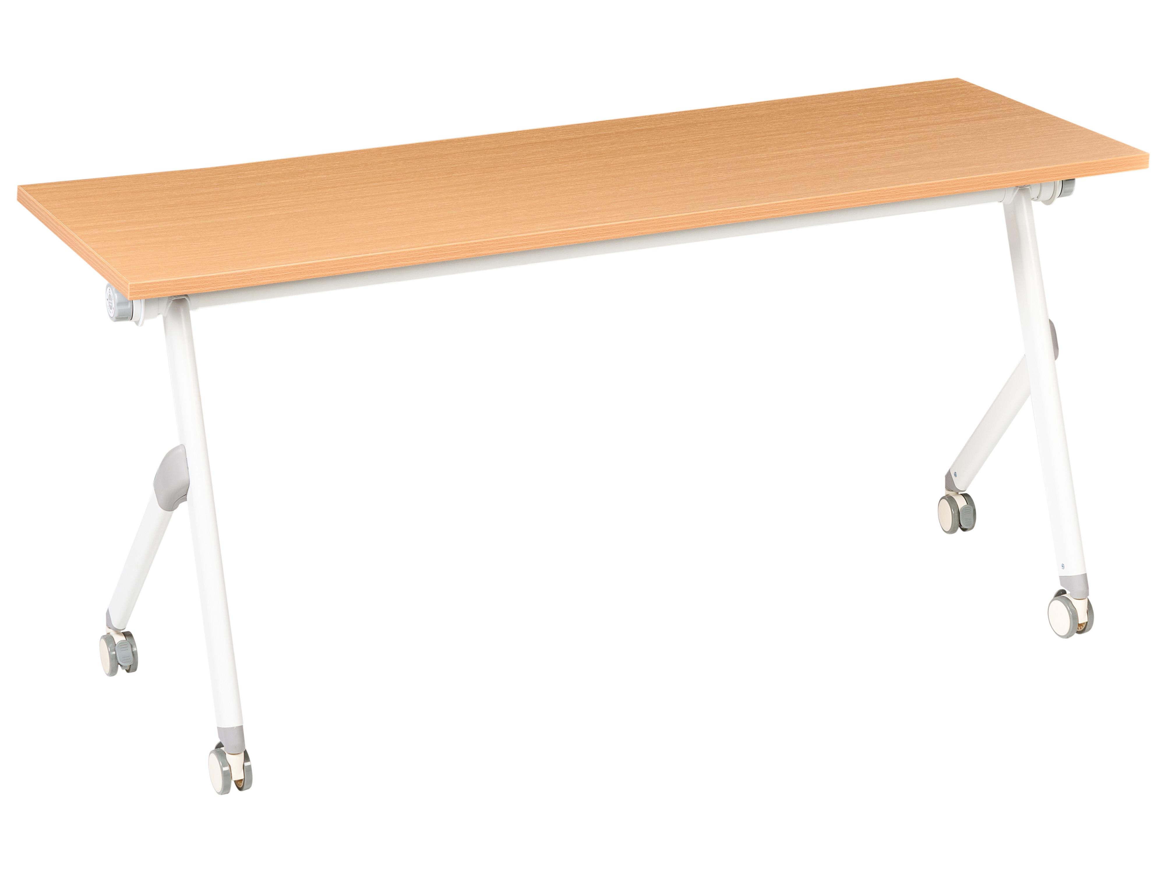 Foldable Office Desk BENDI Brown 120 cm 60 cm