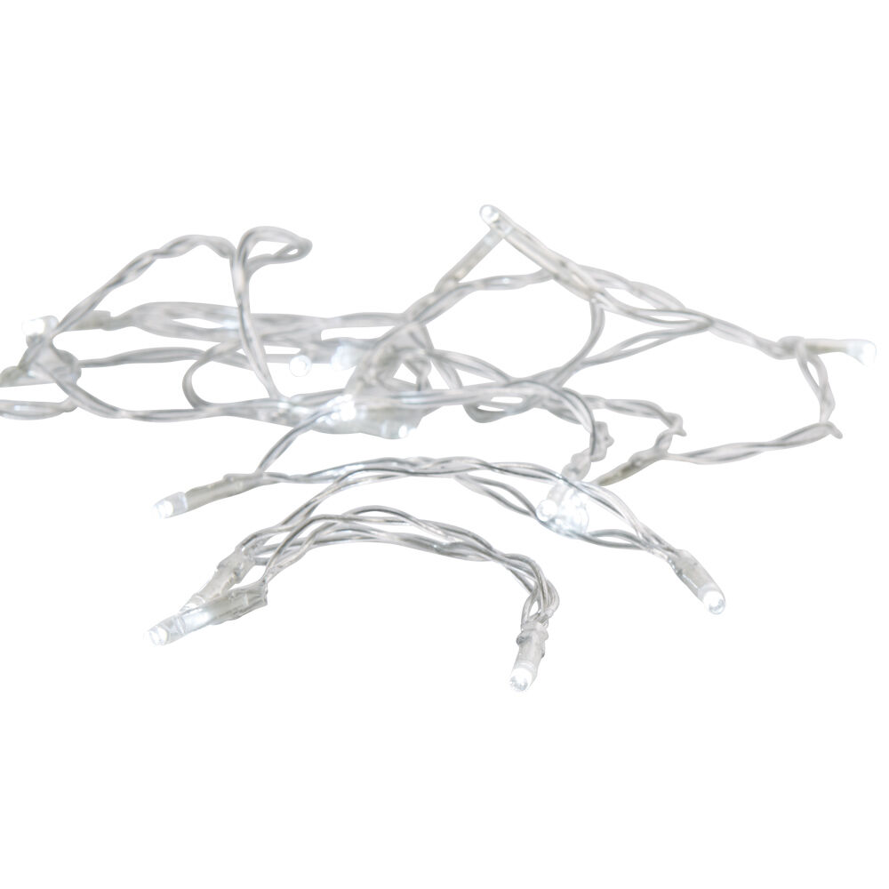 Guirlande électrique No&euml;l intérieur 30LED blanc froid 3 m