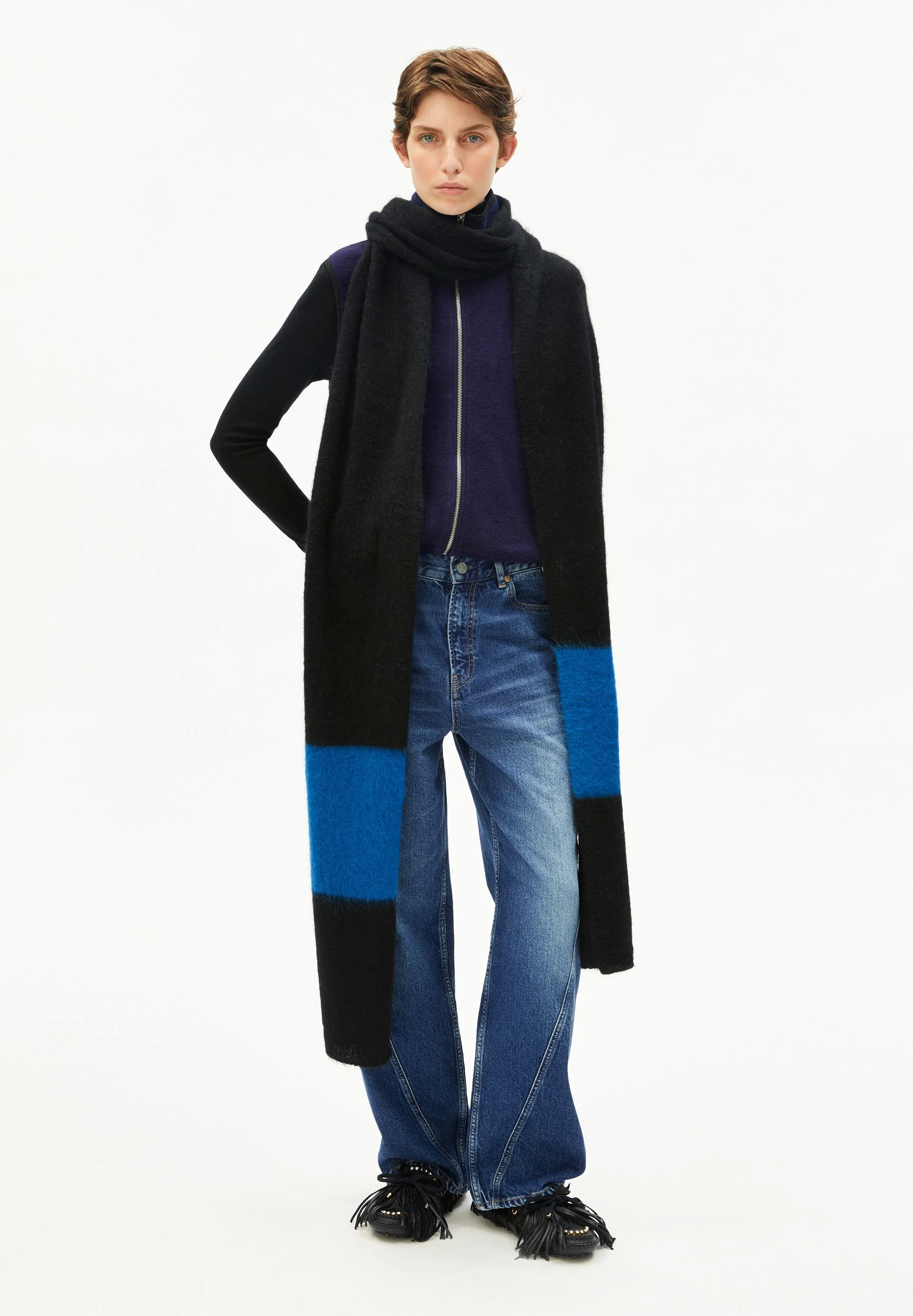 SAABE STRIPED UN-WASTED