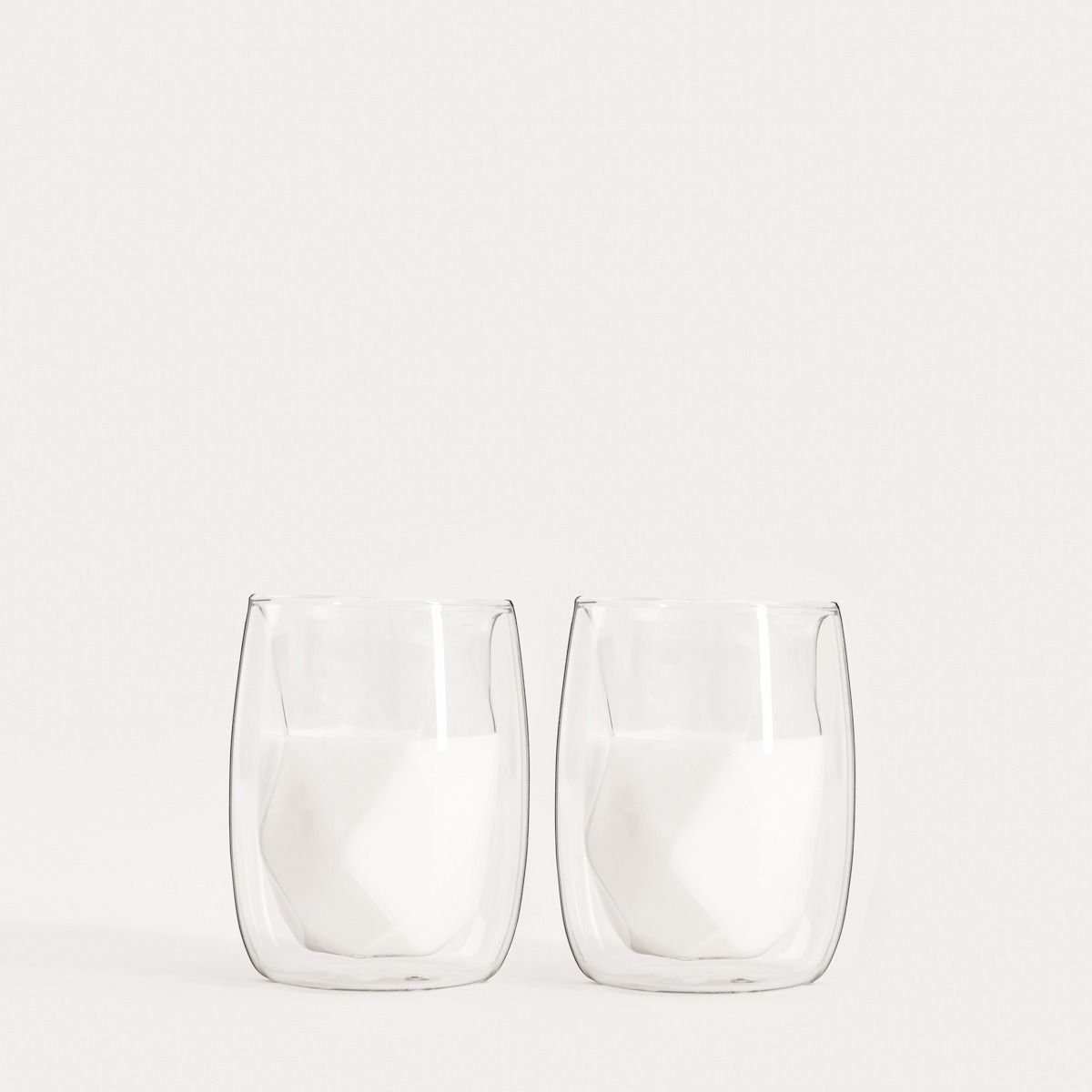 Zestaw szklanek CEMBRA MODERN z podwójną ścianką bez ucha, 2 szt. 0,28 l