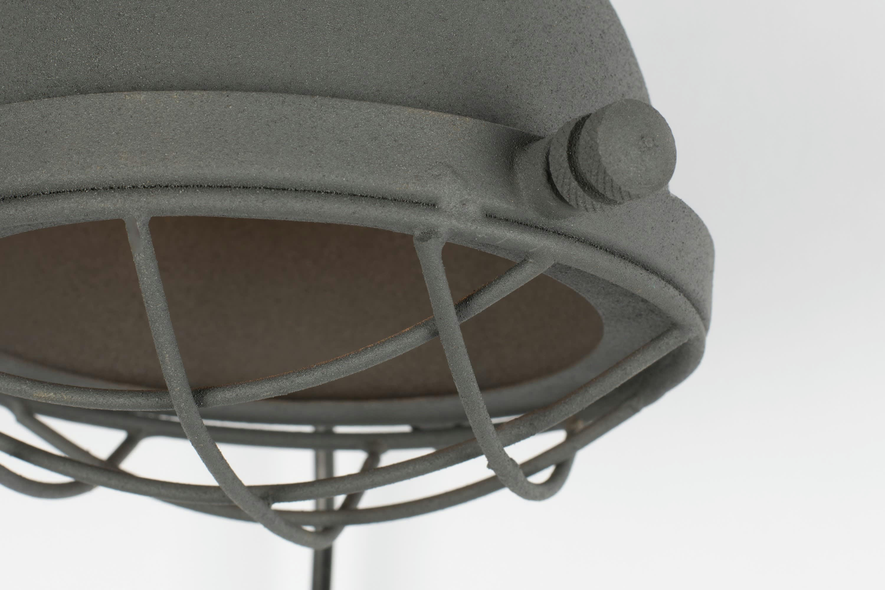 SHADY - Applique en métal gris