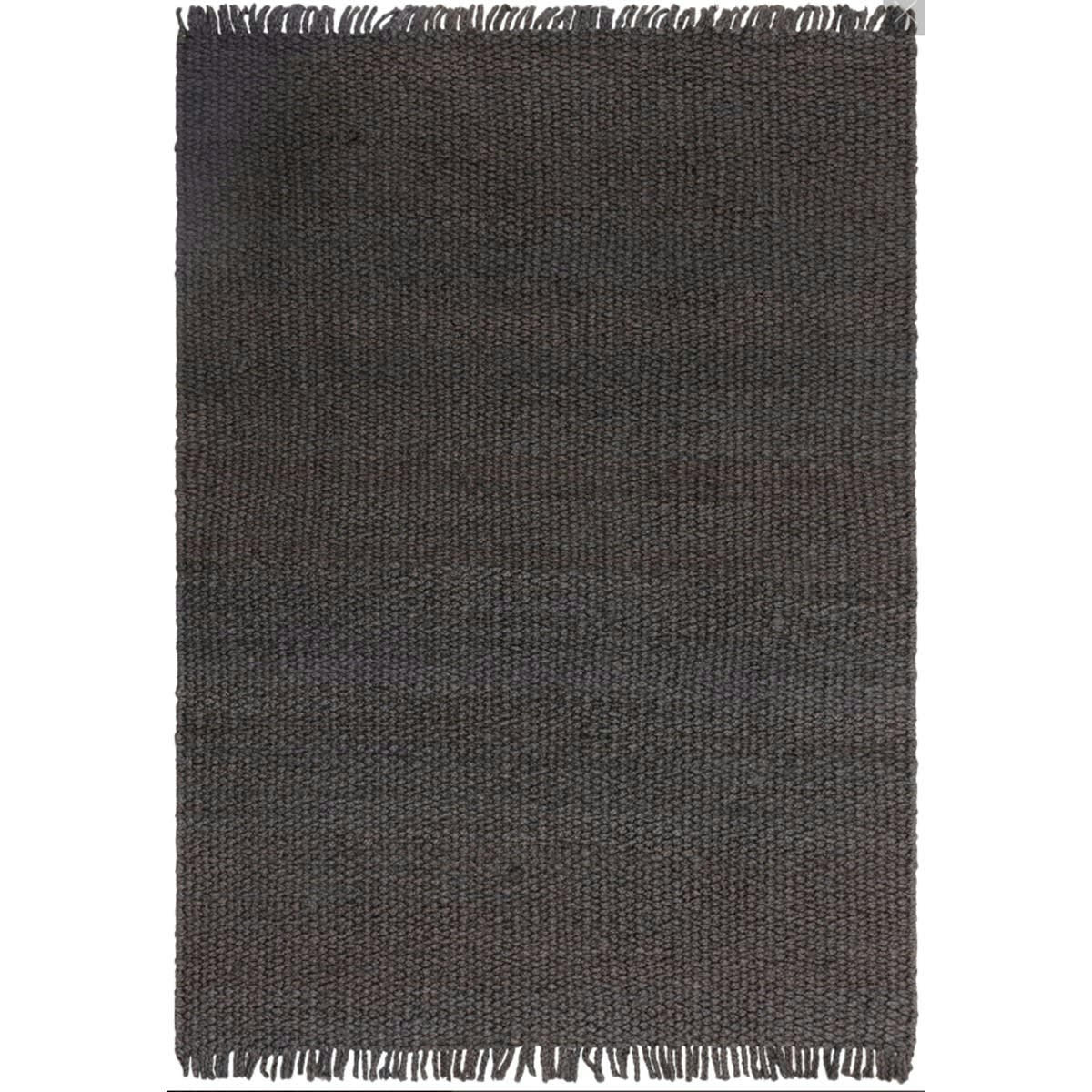 HURST - Tapis design en jute noir 120x170 cm
