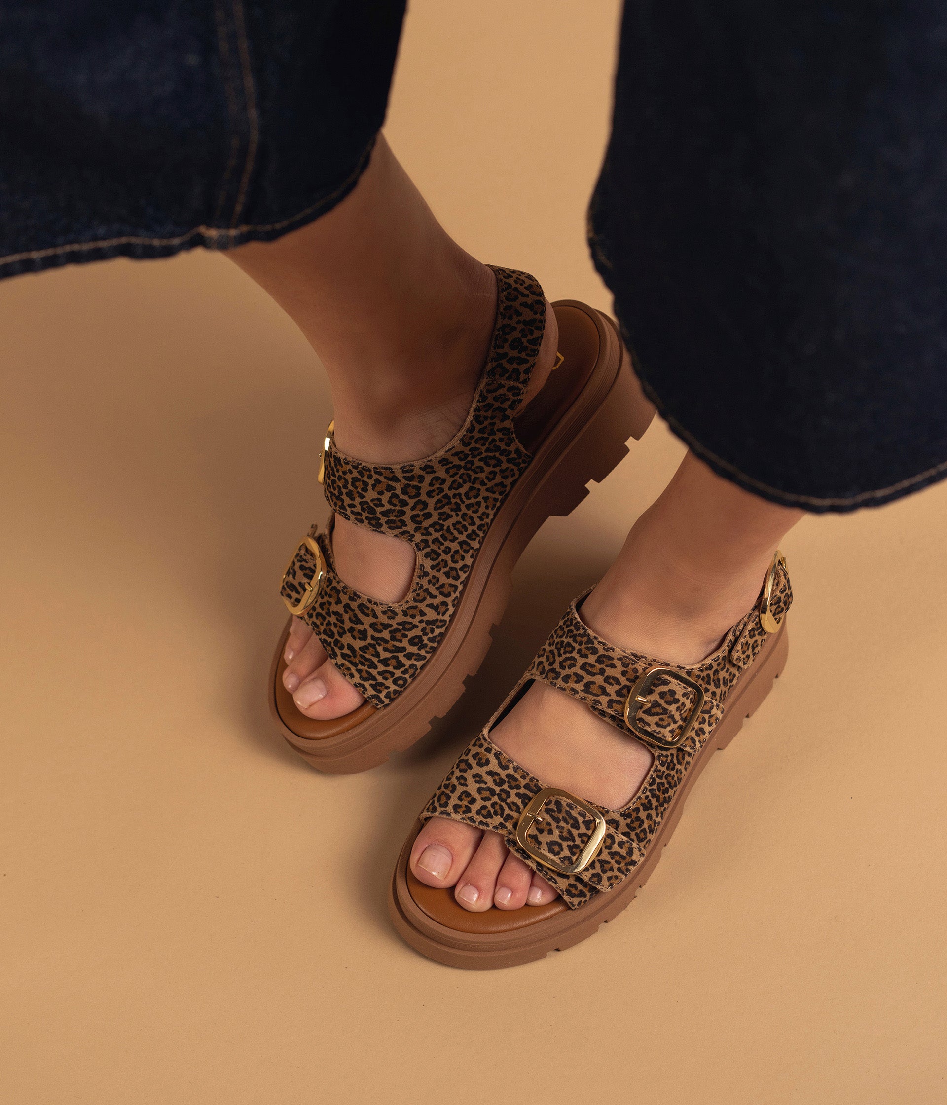 Sandale Julieta leopard