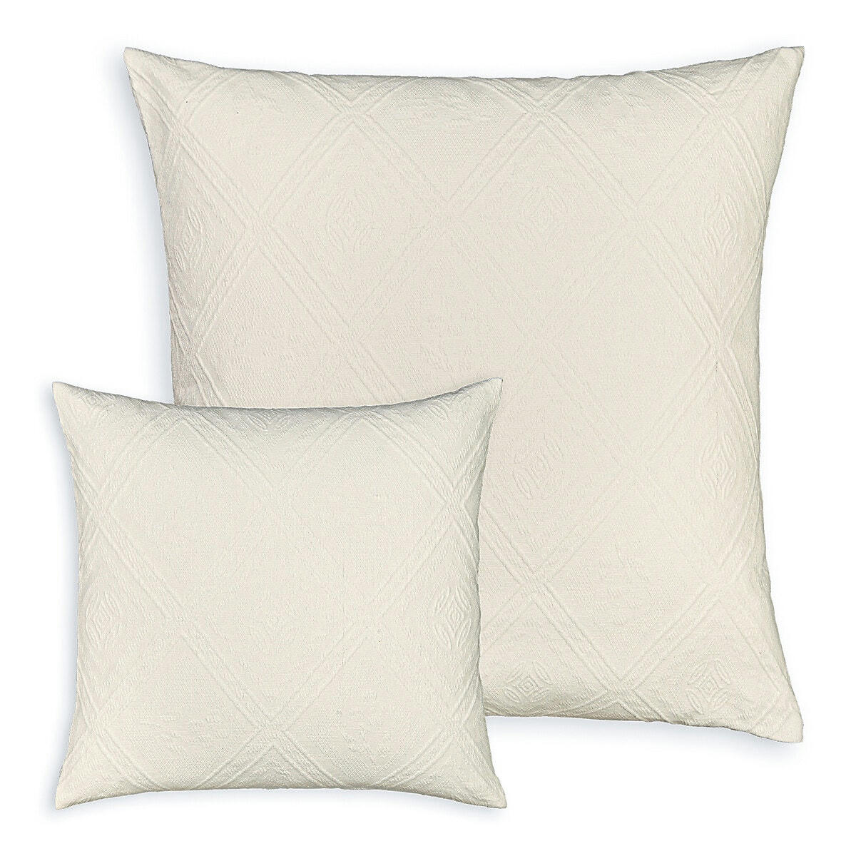 Housse de coussin coton jacquard, Indo