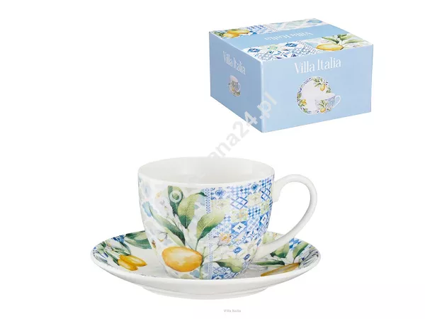 Filiżanka ze spodkiem 0,24 L Villa Italia - Limonetti GB115
