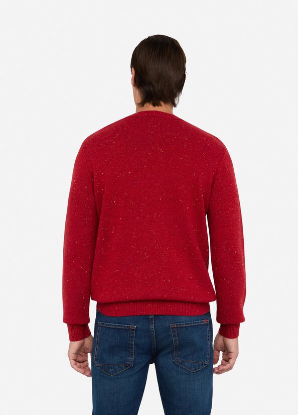 Maglia in lana a trecce