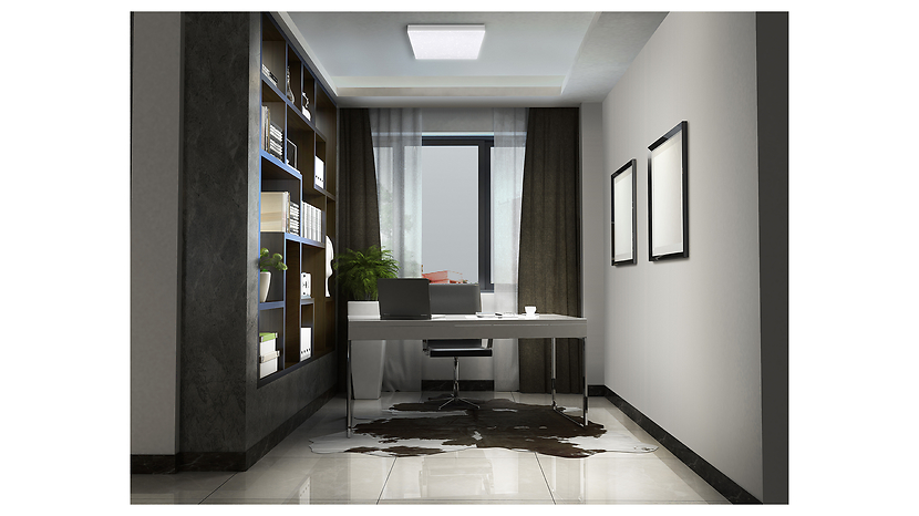 Plafon Smart Wifi Planon LED 45 cm stalowy biały