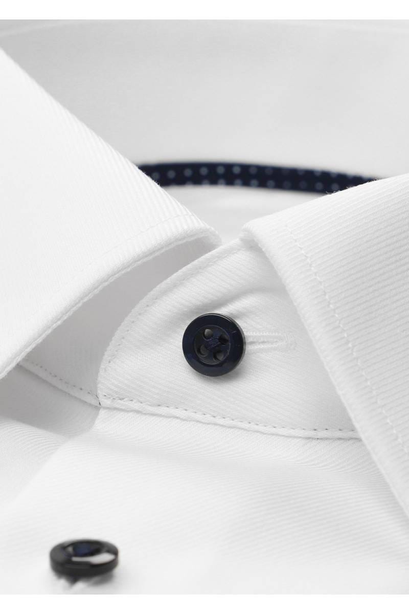 ETERNA Slim Fit Hemd weiss, Strukturiert
