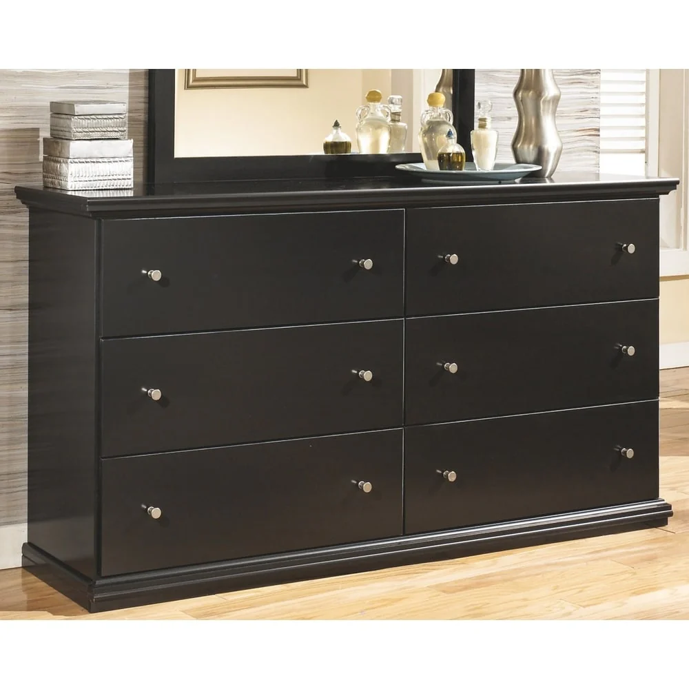 Signature Design By Ashley Maribel Black Dresser