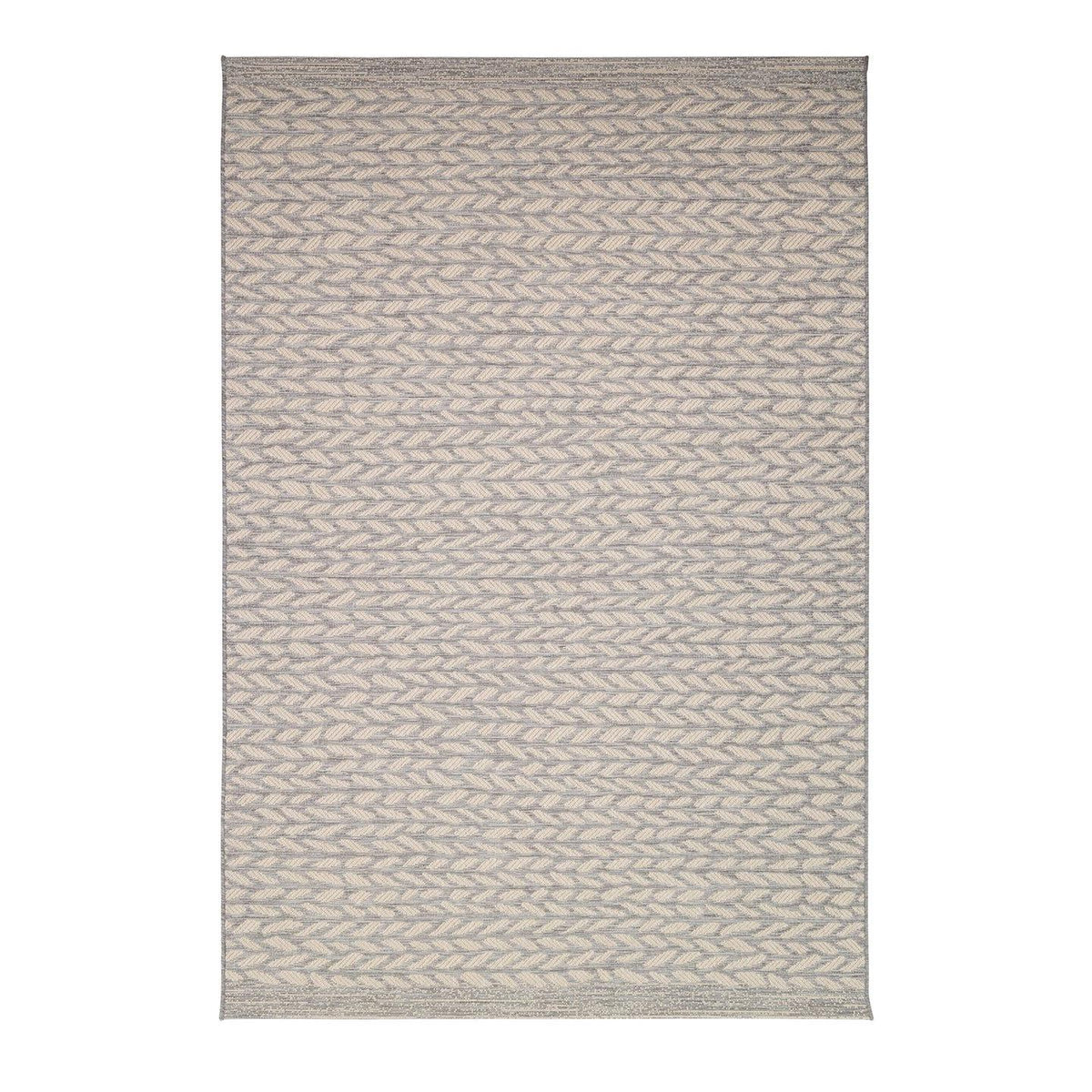 AFK Living vloerkleed - voor binnen en buiten - grijs - 80 x 200 cm