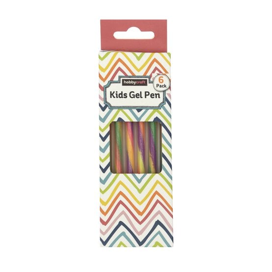 Spiral Gel Pens 6 Pack