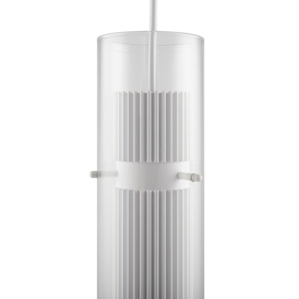 Lampa wisząca biało-przezroczysta Dynamics 1xGU10x50W Maytoni