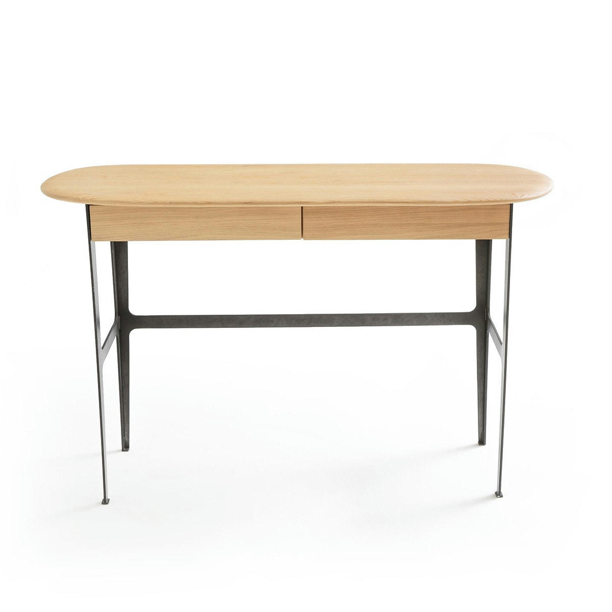 Bureau chêne massif et placage chêne, Addisson