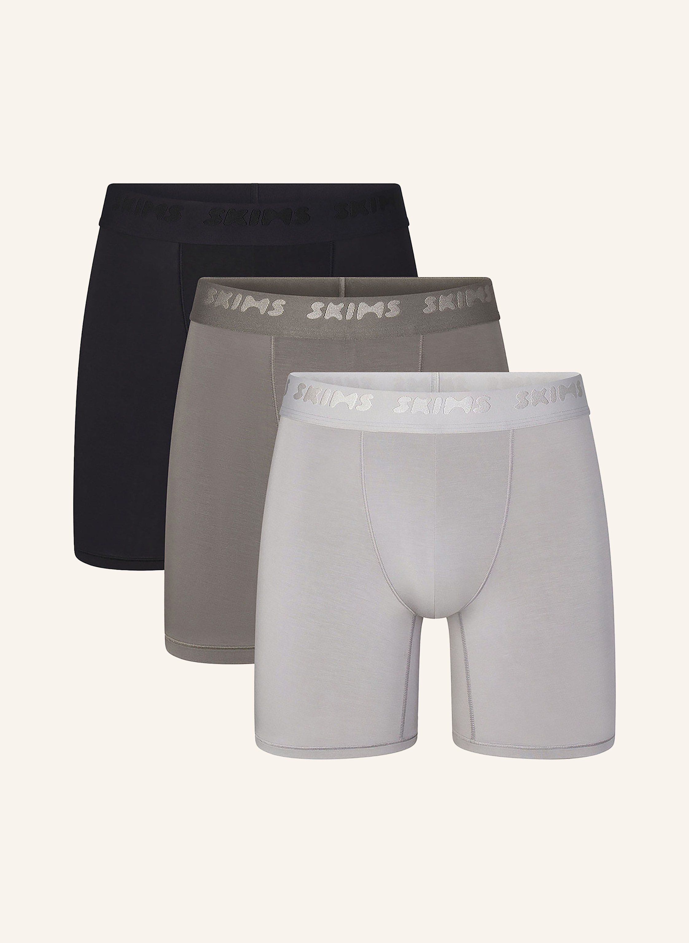 SKIMS 3er-Pack Boxershorts SKIMS STRETCH
